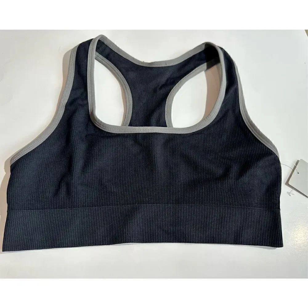 Zella NWT black sports bra size M